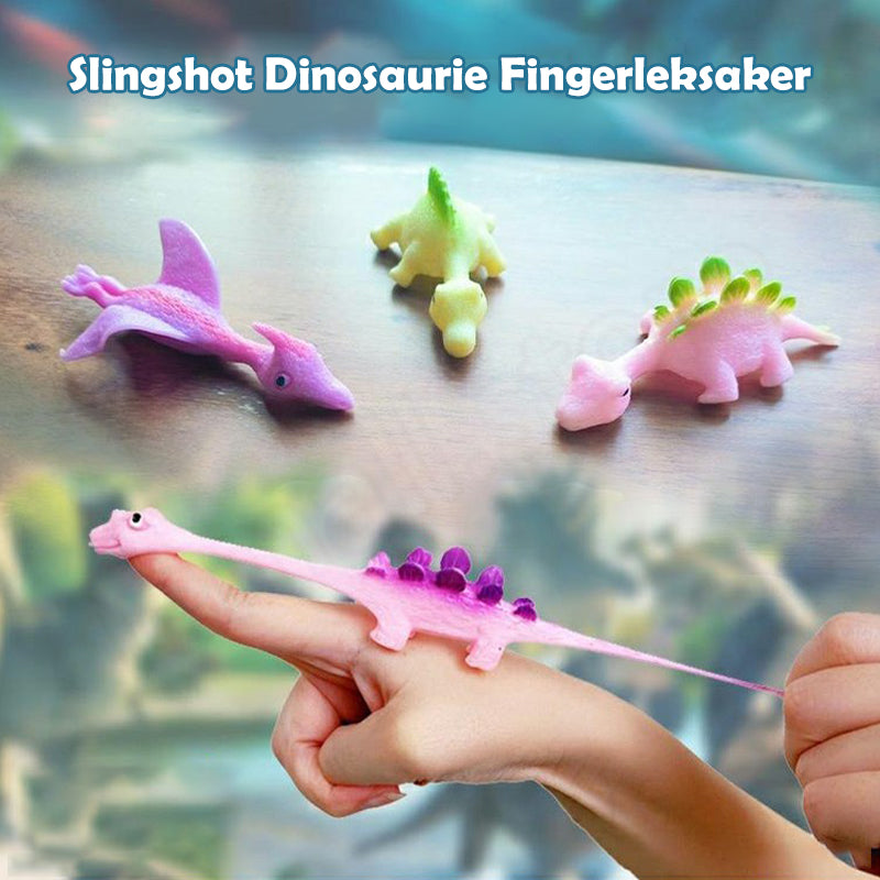 Finger Leksak med slangbella från dinosaurie (5 stycken)