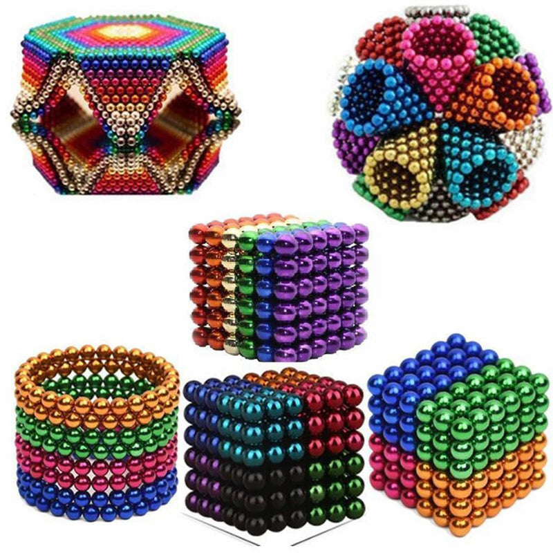 Dekompression Rubiks kub magnetisk sfär