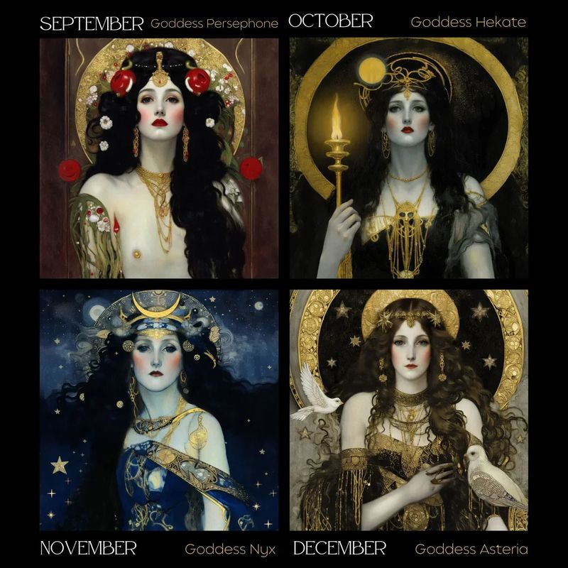 Dark Goddess 2024 kalender