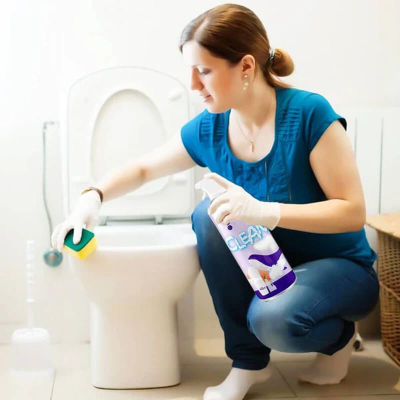 Verfrissande bubbelrengörare för toaletten-Gratis Frakt