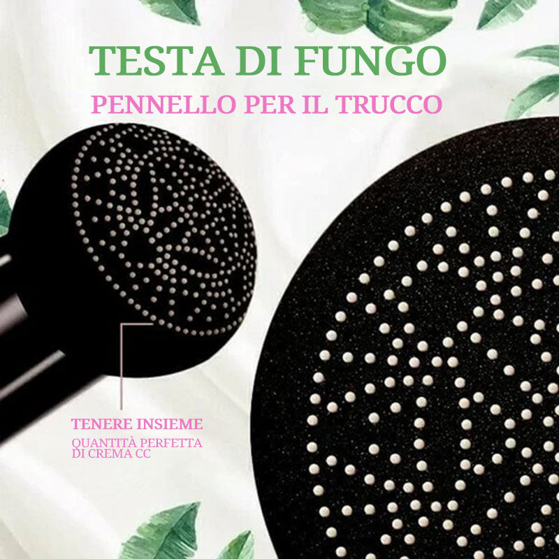 Nuova Crema CC Cuscino d'Aria Testa di Fungo