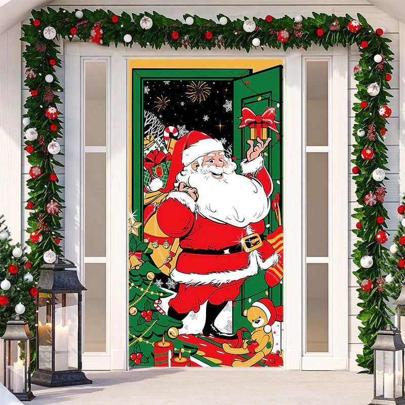 Jul dörrdekorationer