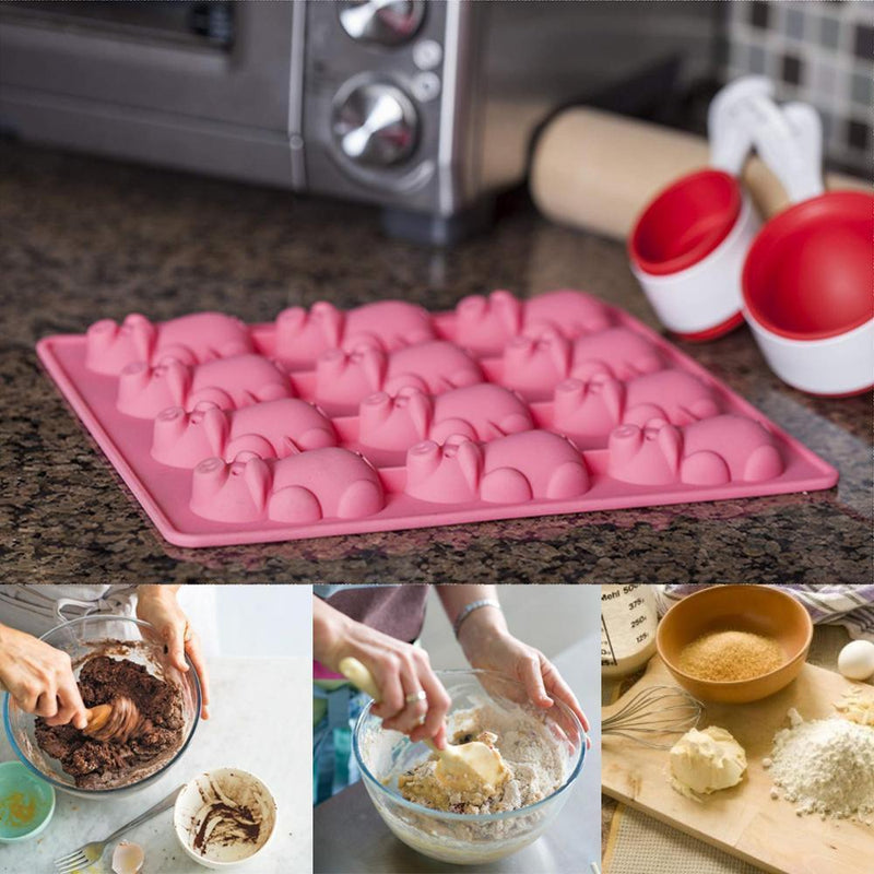 kleines Schwein-Silikonform für backen