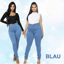 STRETCH SLIMMING BUTT LIFT JEANS MIT PLUSGRÖSSE