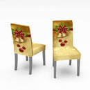 WEIHNACHTSDEKORATION STUHLBEZUG UND TISCHDECKE