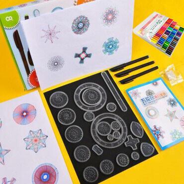 Regelsatz für das Zeichnen von Spirographen