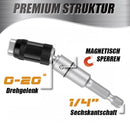 Magnetischer schwenkbarer Bitspitzenhalter