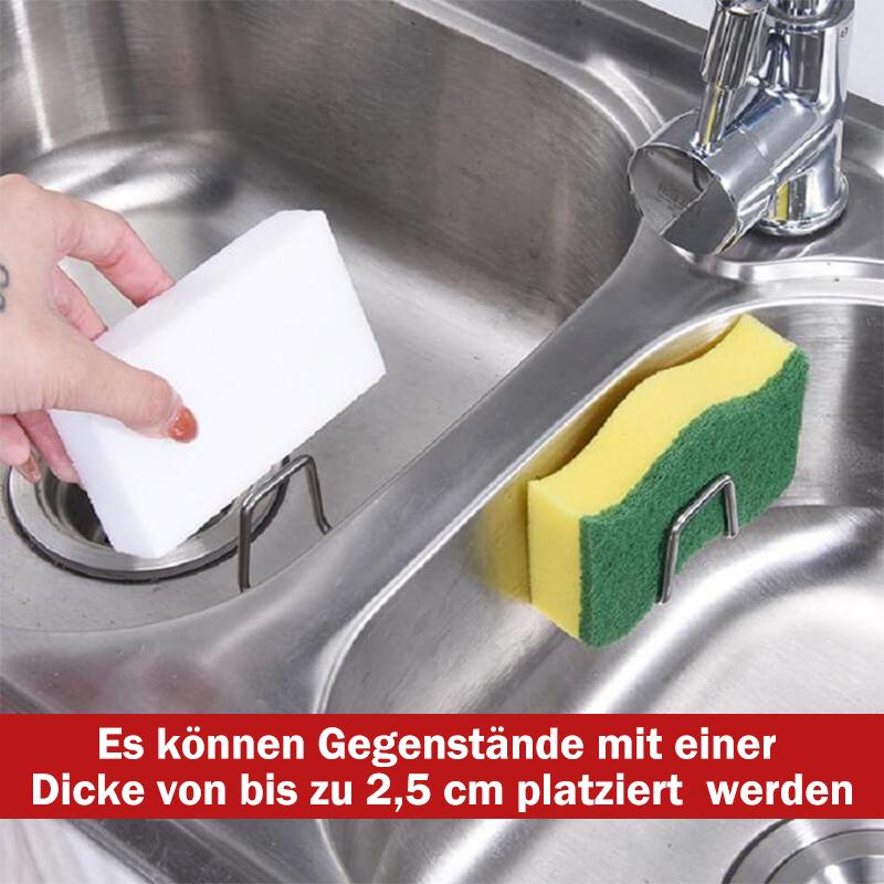 Schwammbehälter aus Edelstahl