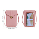 Transparente Touchscreen-Handytasche