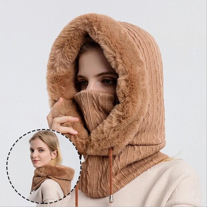 Winter Knit Set Warme, winddichte Unisex-Kappe