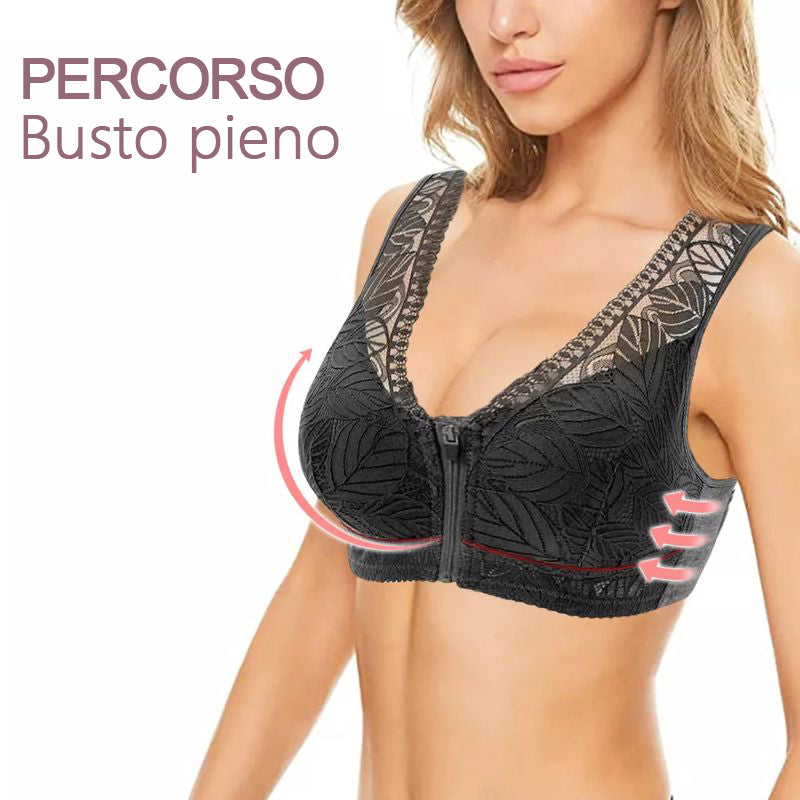 Comodo reggiseno senza fili con chiusura anteriore