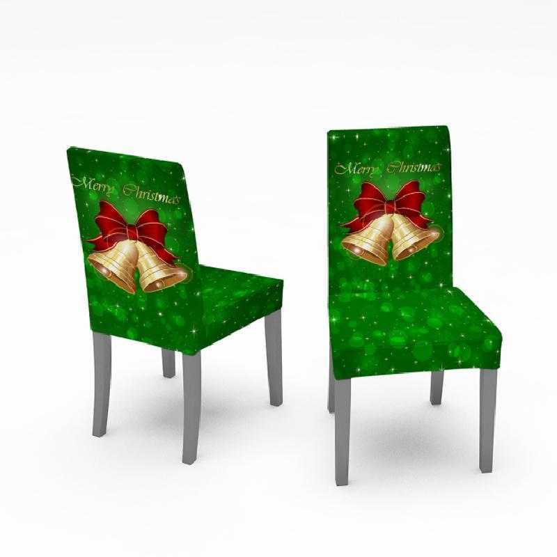 WEIHNACHTSDEKORATION STUHLBEZUG UND TISCHDECKE