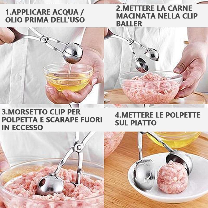 Macchina per polpette in acciaio inossidabile