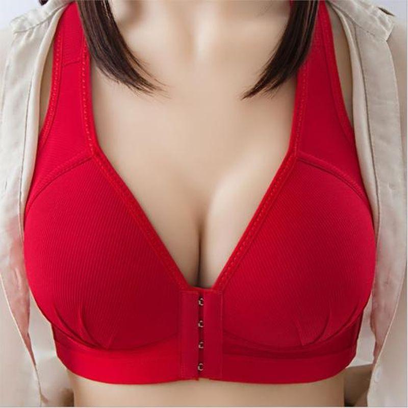 Reggiseno taglia grande con bottoni sul davanti (Spedizione Gratuita)