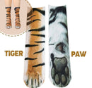 Flurry 3D Tierpfote Socken
