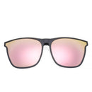 Polarisierte Clip-On-Clip-Top-Sonnenbrille aus Metall für Korrektionsbrillen