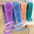 Körper waschen Silikon Scrubber Gürtel