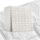 White Brick 3D Wandpaneele