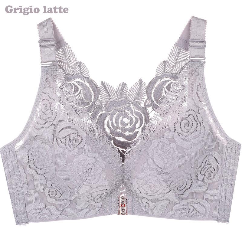 RICAMO ROSA CHIUSURA FRONTALE REGGISENO WIREFREE