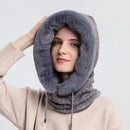 Winter Knit Set Warme, winddichte Unisex-Kappe