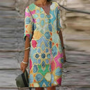 Vintage Boho-Kleid