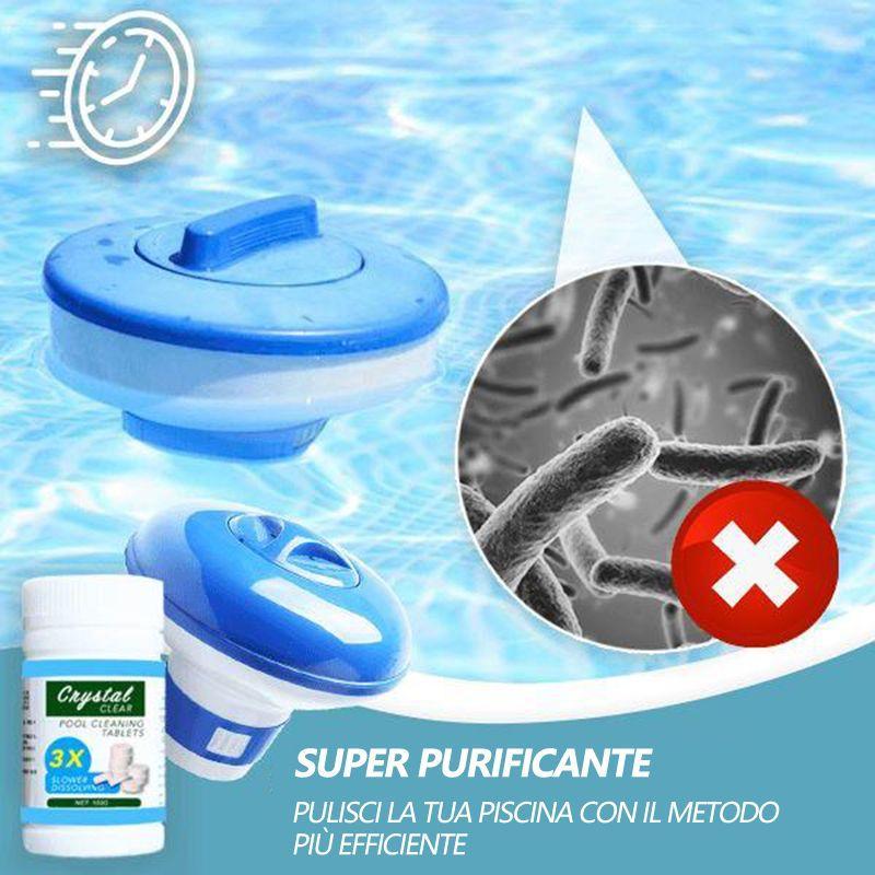 Compressa per la pulizia della piscina (100 PCS)