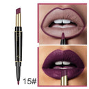 16 Farben langanhaltender Lippenstift + Lipliner Combo