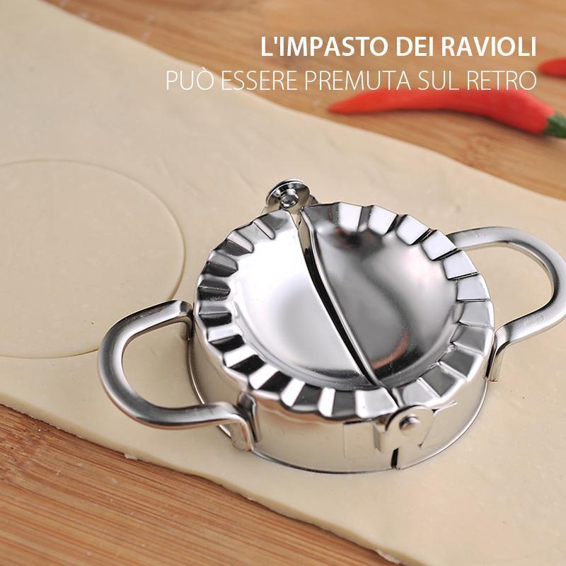 SET DI STAMPI PER RAVIOLI (STAMPI e TAGLIAPASTA A RULLI)