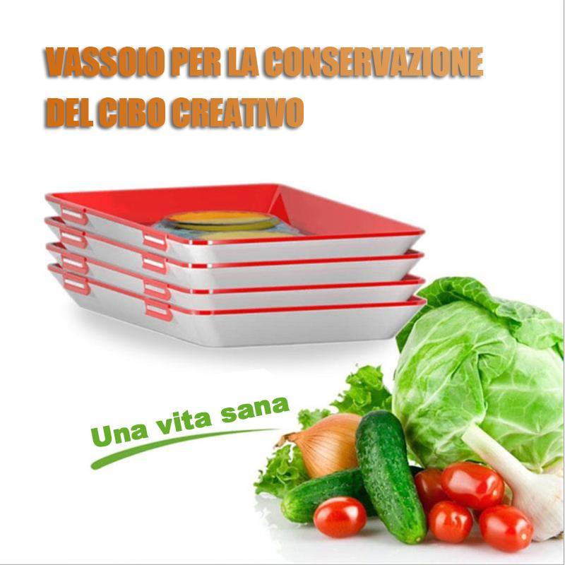 VASSOIO PER CONSERVAZIONE ALIMENTARE CREATIVO