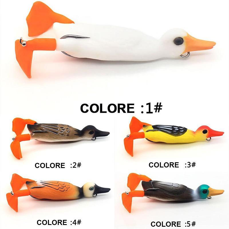 Esca da pesca topwater 3D Duck