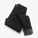 Jeans mit Stretch-Fleece-Futter mit hohem Bund