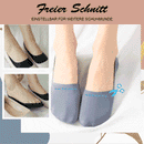 Frei geschnittene rutschfeste Eisseidenstrümpfe 3 Paar