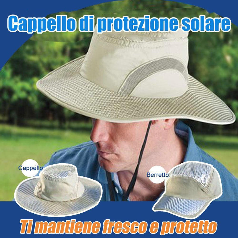 Cappello di protezione solare