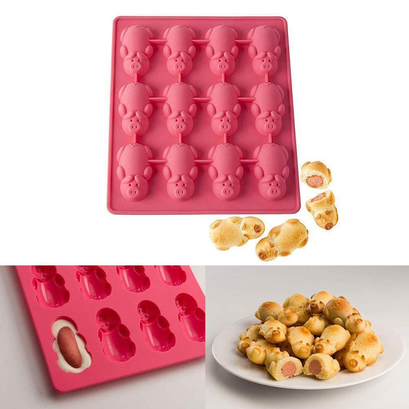 kleines Schwein-Silikonform für backen
