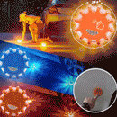 LED-Straßenfackeln blinken Warnlichter - Magnetfuß und Haken