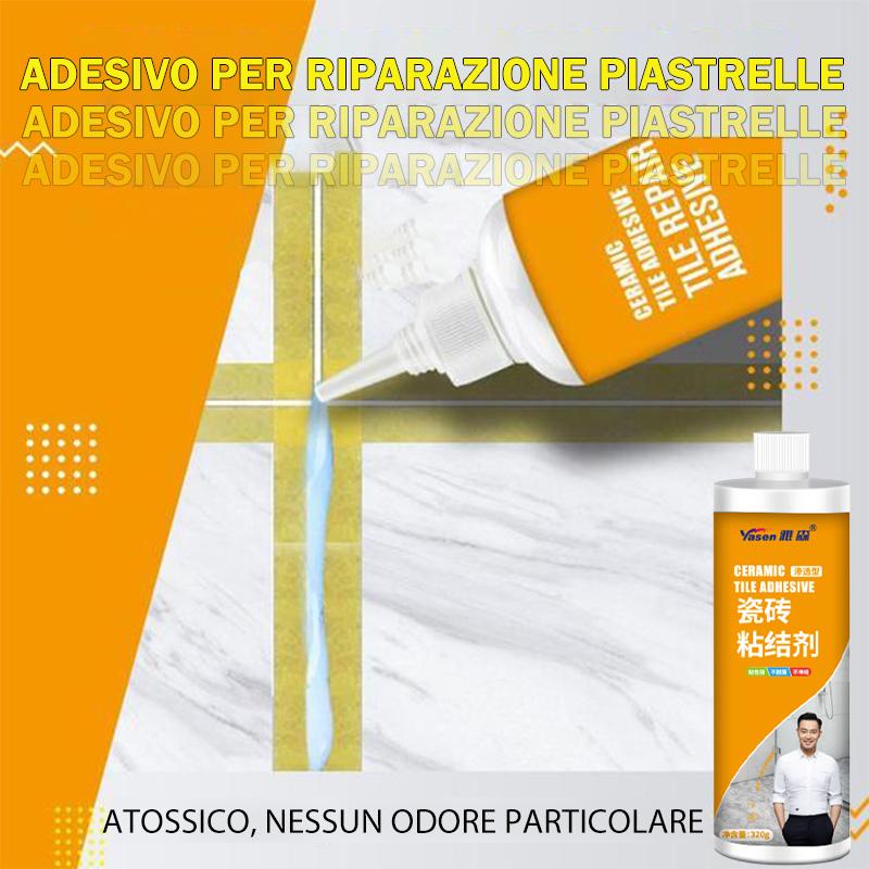 Adesivo per la riparazione delle piastrelle