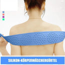 Körper waschen Silikon Scrubber Gürtel