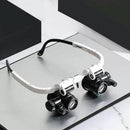 LED Brille Lupe 8x 15x 23x