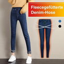 Faux-Denim-Hose für Frauen