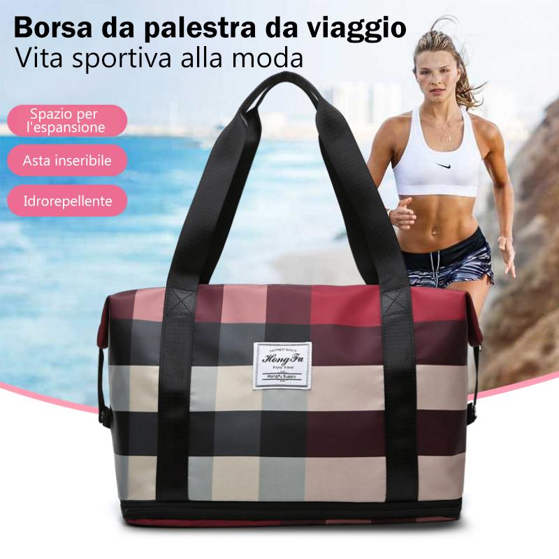 Borsa da viaggio portatile ad alta capacità Fashion Lattice