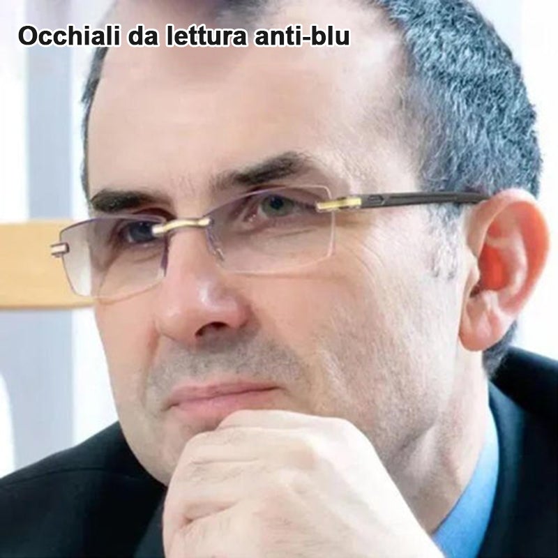 Occhiali da lettura anti-blu