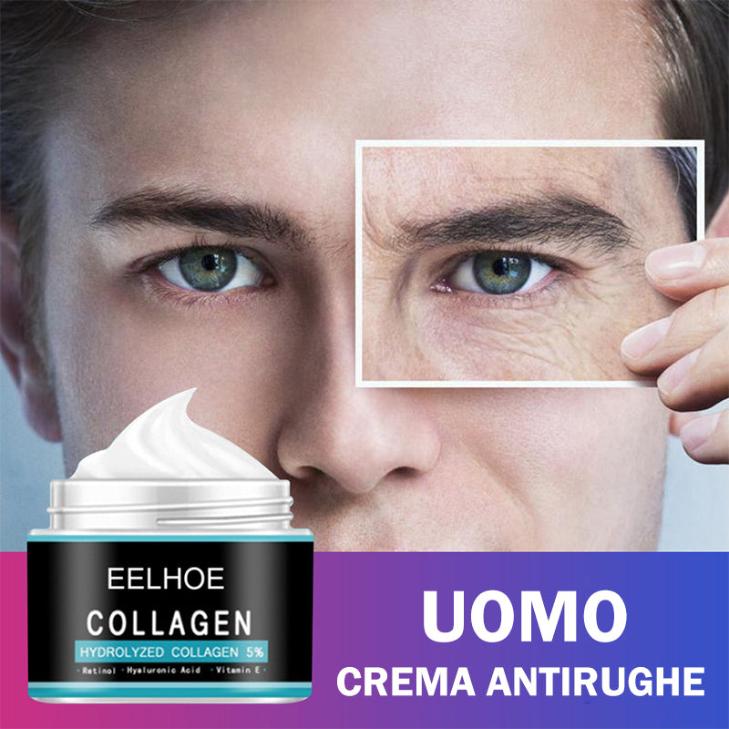 Crema antirughe uomo antietà