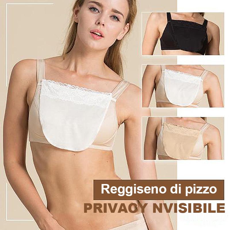 Reggiseno di pizzo invisibile con privacy