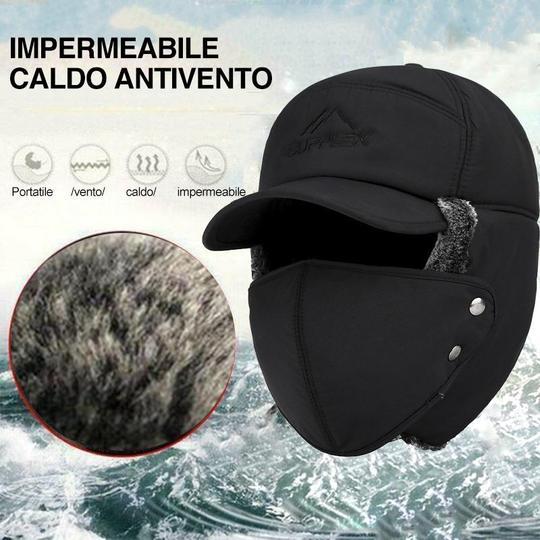 Cappello unisex antivento e caldo