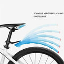 Super druckfester Fahrrad einziehbarer Kotflügel mit Rücklichtern