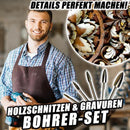 Holzschnitzerei & Gravur Bohrer Set