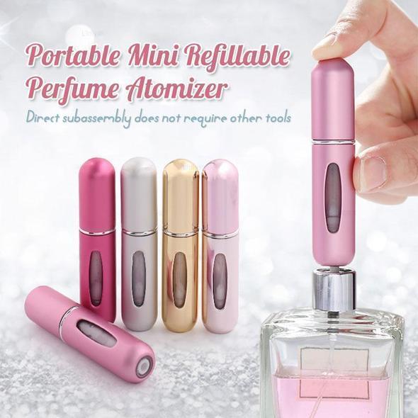 Mini atomizzatore di profumo ricaricabile portatile