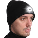Unisex Winter Warm Strickmütze Head Torch Cap