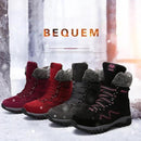 Warme High-Top-Schneeschuhe