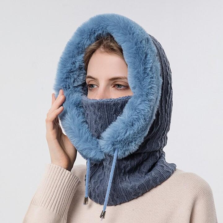 Winter Knit Set Warme, winddichte Unisex-Kappe
